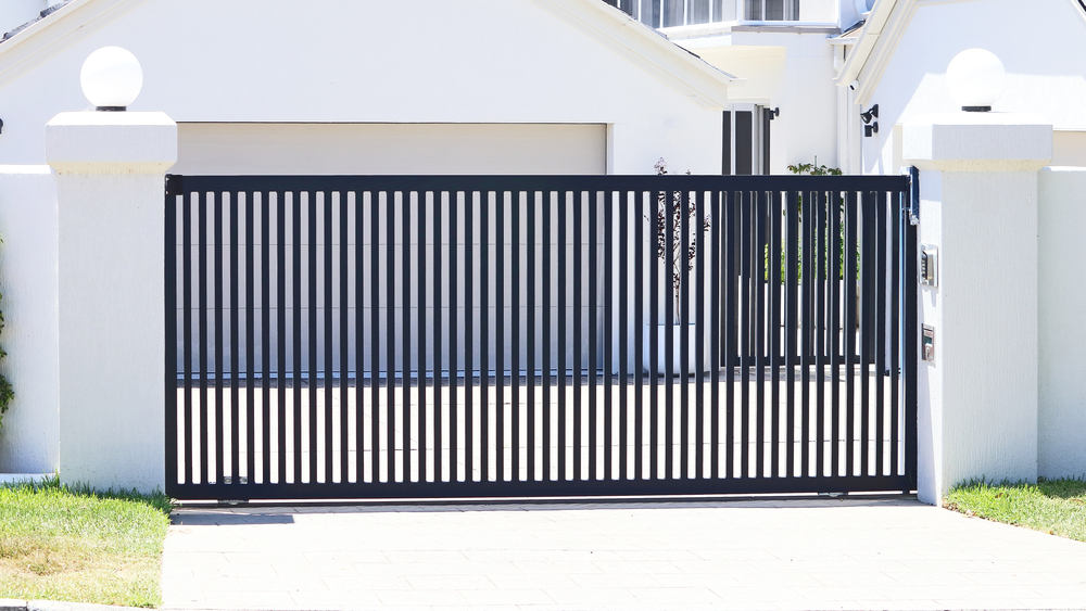 Steel,Automatic,Sliding,Open,Front,Gate