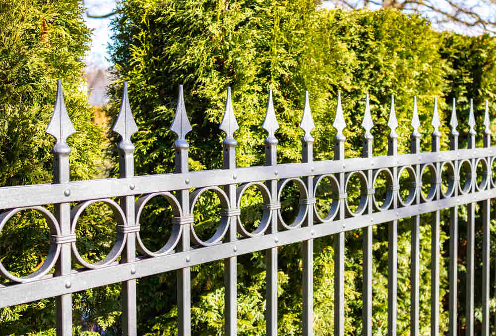 Iron wrought security fence (How to Choose the Most Secure Fence for Your Home)