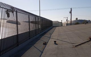 Commericial Fence Installation 1